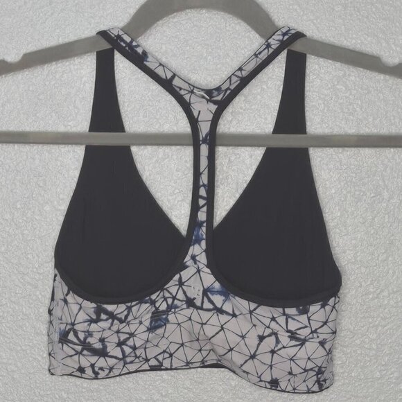 Lululemon Retreat Bra (Reversible) - 2 Naval Blue / Star Crushed Silver Fox Deep - Picture 5 of 9